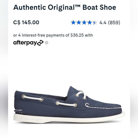 Sperry Authentic Original Boat Shoe - Picture 5 of 8